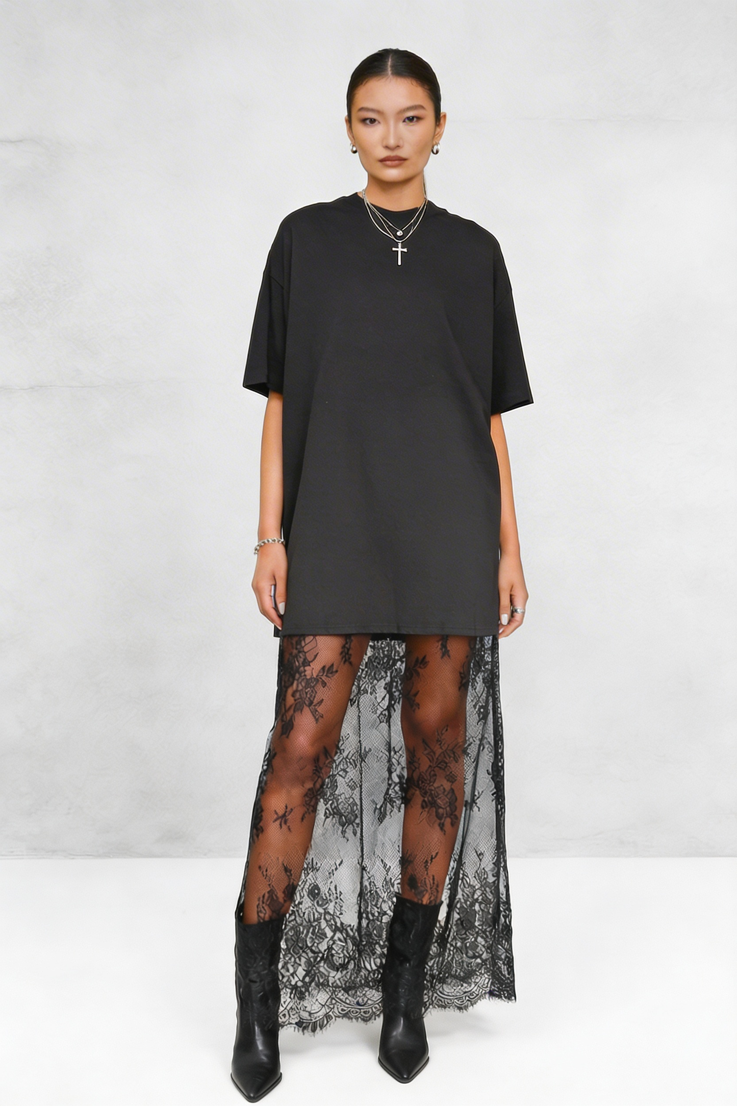 Oversized T-Shirt Maxi Dress