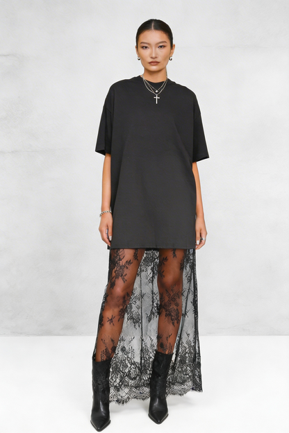 Oversized T-Shirt Maxi Dress