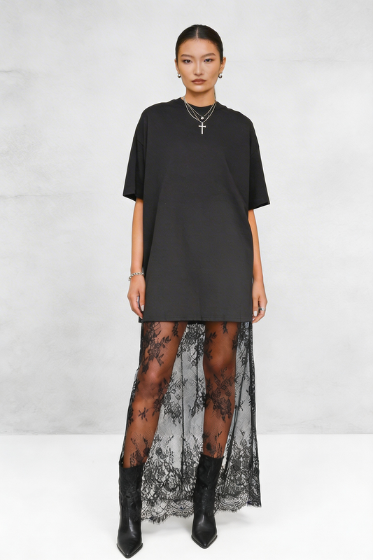 Oversized T-Shirt Maxi Dress