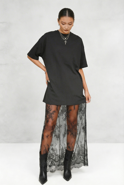 Oversized T-Shirt Maxi Dress