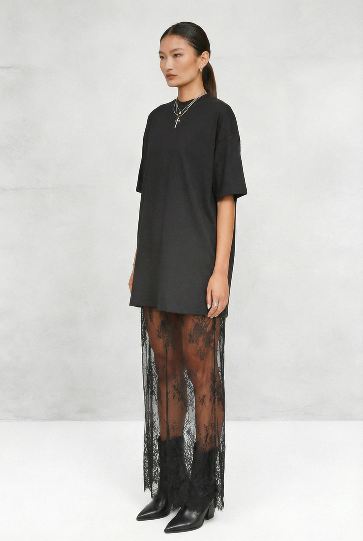 Oversized T-Shirt Maxi Dress