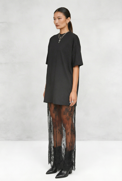 Oversized T-Shirt Maxi Dress