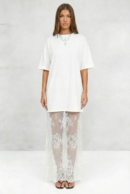 Oversized T-Shirt Maxi Dress