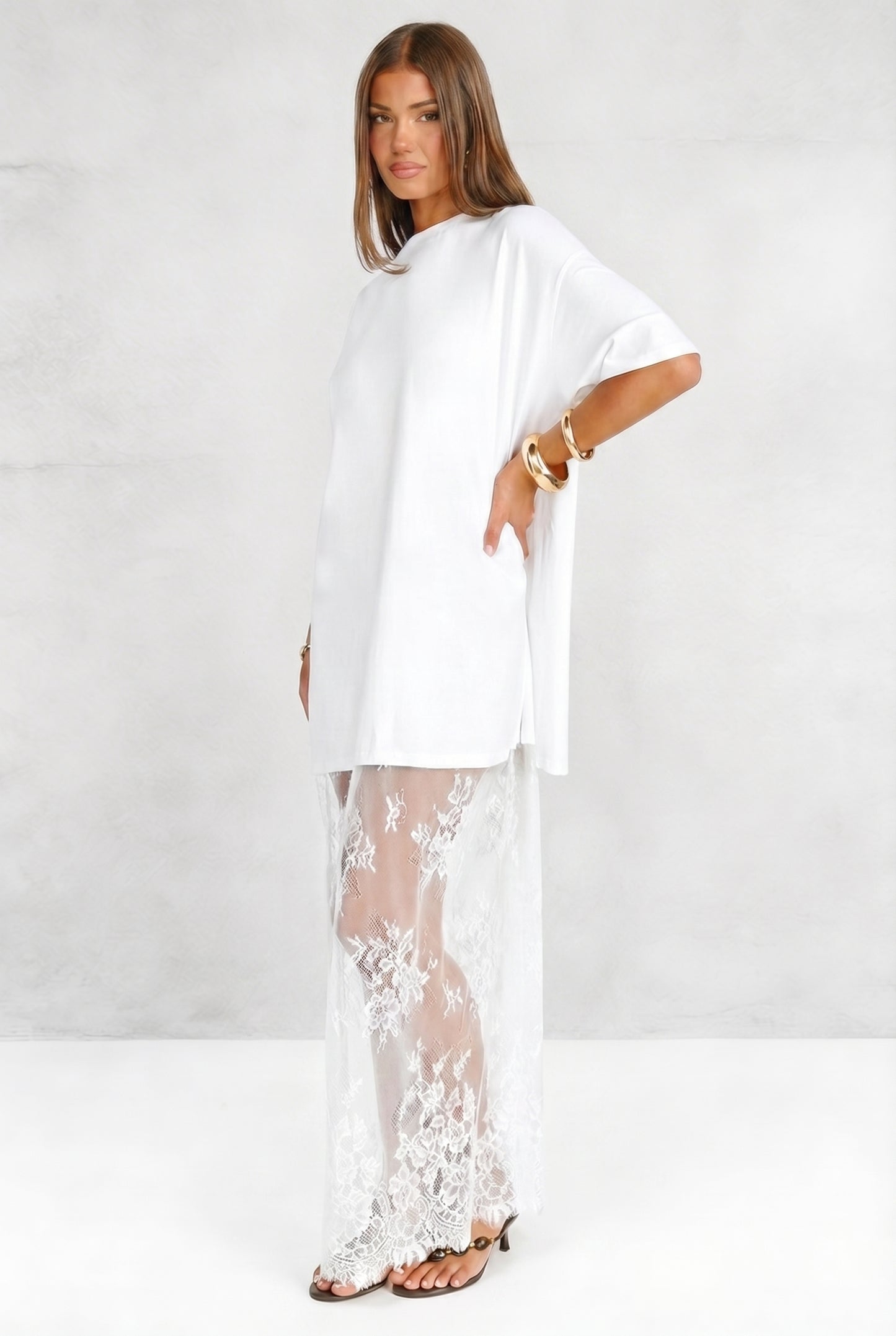 Oversized T-Shirt Maxi Dress