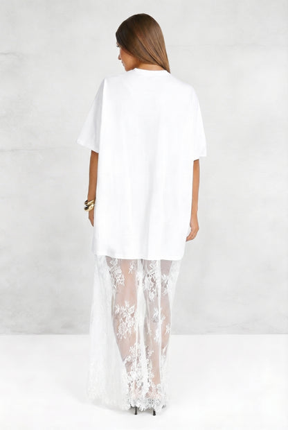 Oversized T-Shirt Maxi Dress