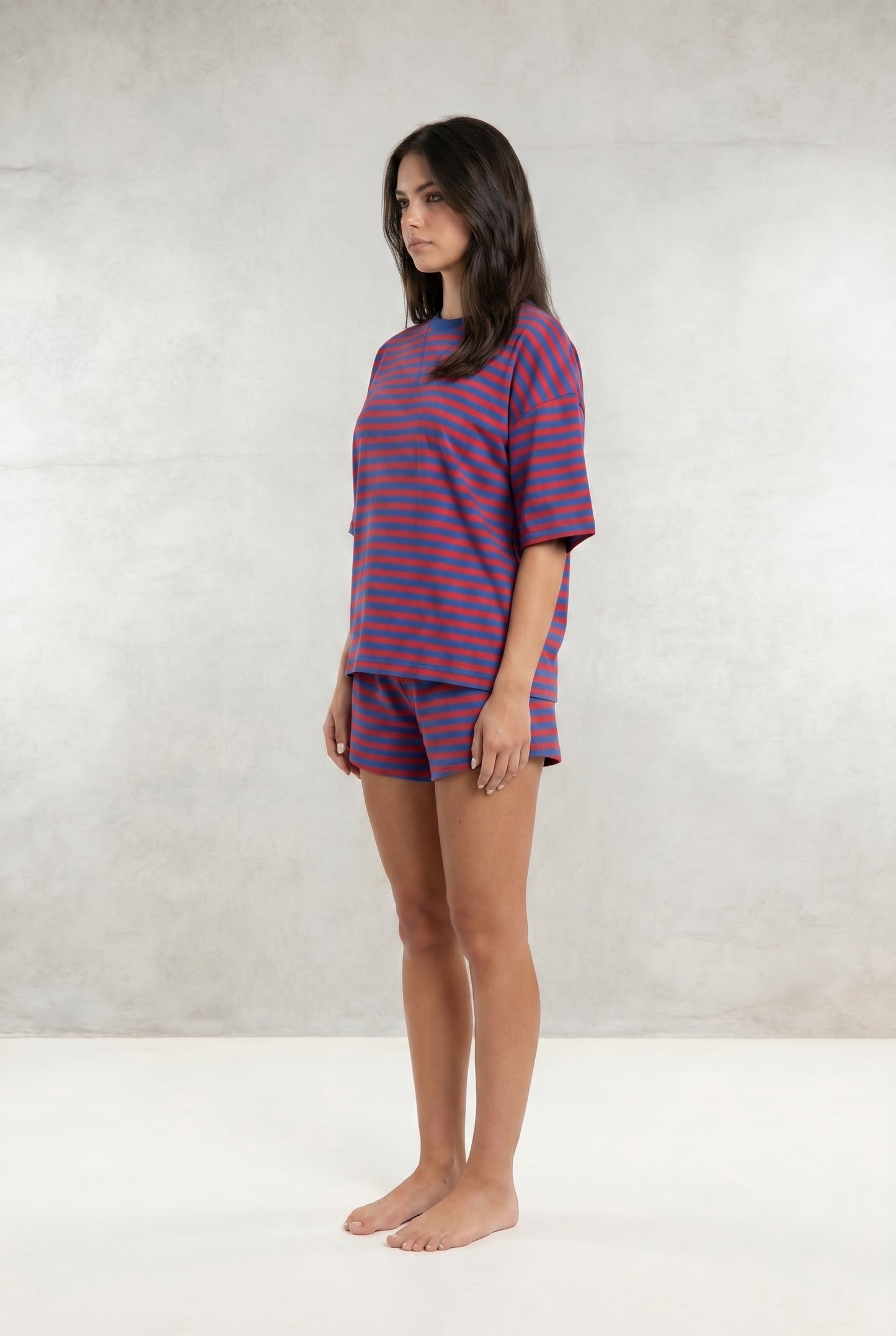 2-Piece Ribbed Shorts Set